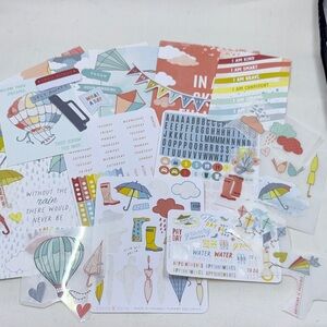 Cocoa Daisy April Stationary Planner Kit 10+ pcs *Used